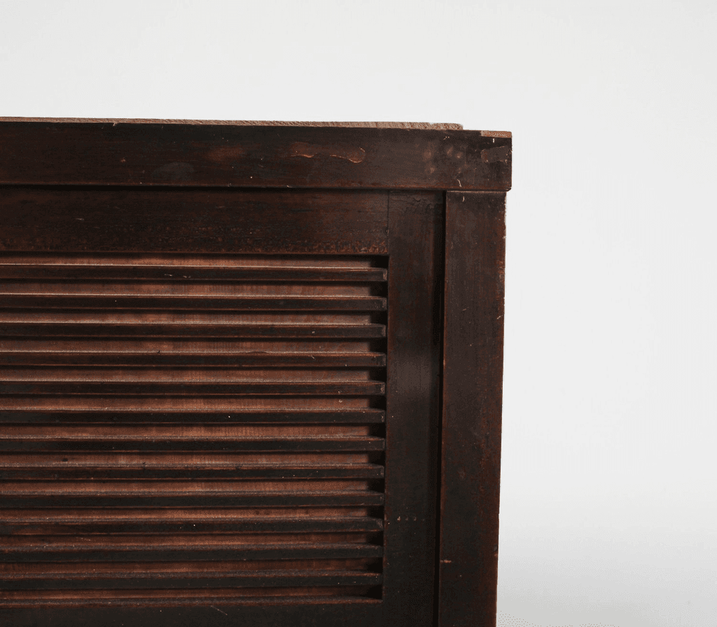 Large Two Section Late Edo Period Japanese Tansu Cabinet