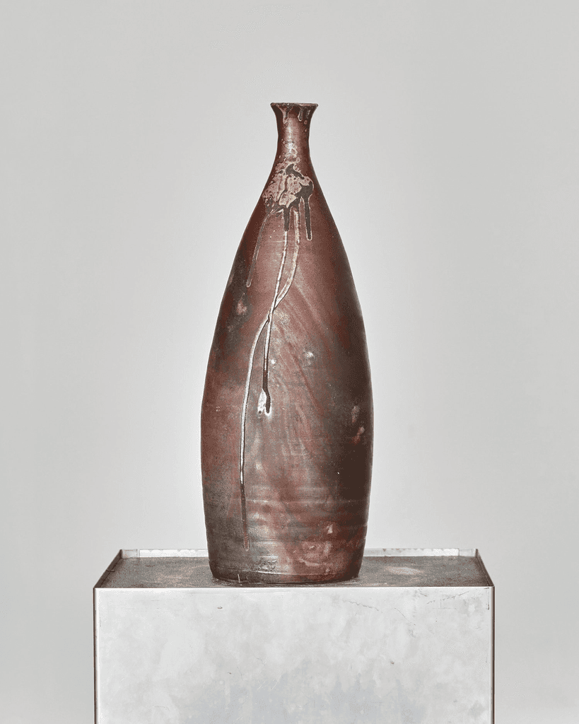 Large 60s Japanese Ceramic Vase