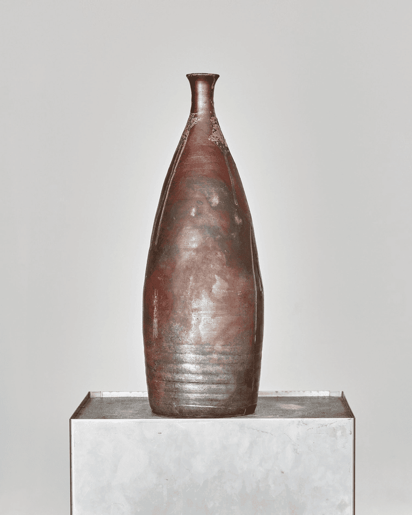 Large 60s Japanese Ceramic Vase