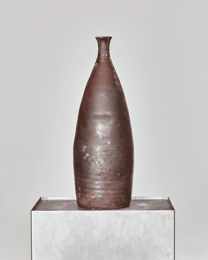 Large 60s Japanese Ceramic Vase