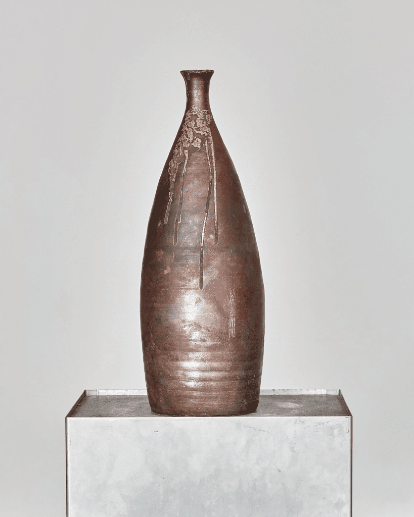 Large 60s Japanese Ceramic Vase