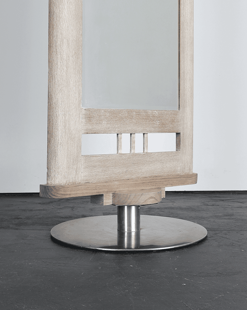 Czech Modernist Free Standing Dressing Mirror