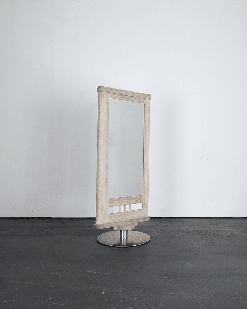 Czech Modernist Free Standing Dressing Mirror