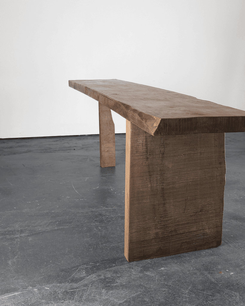 XXL Portuguese Chestnut Console Table