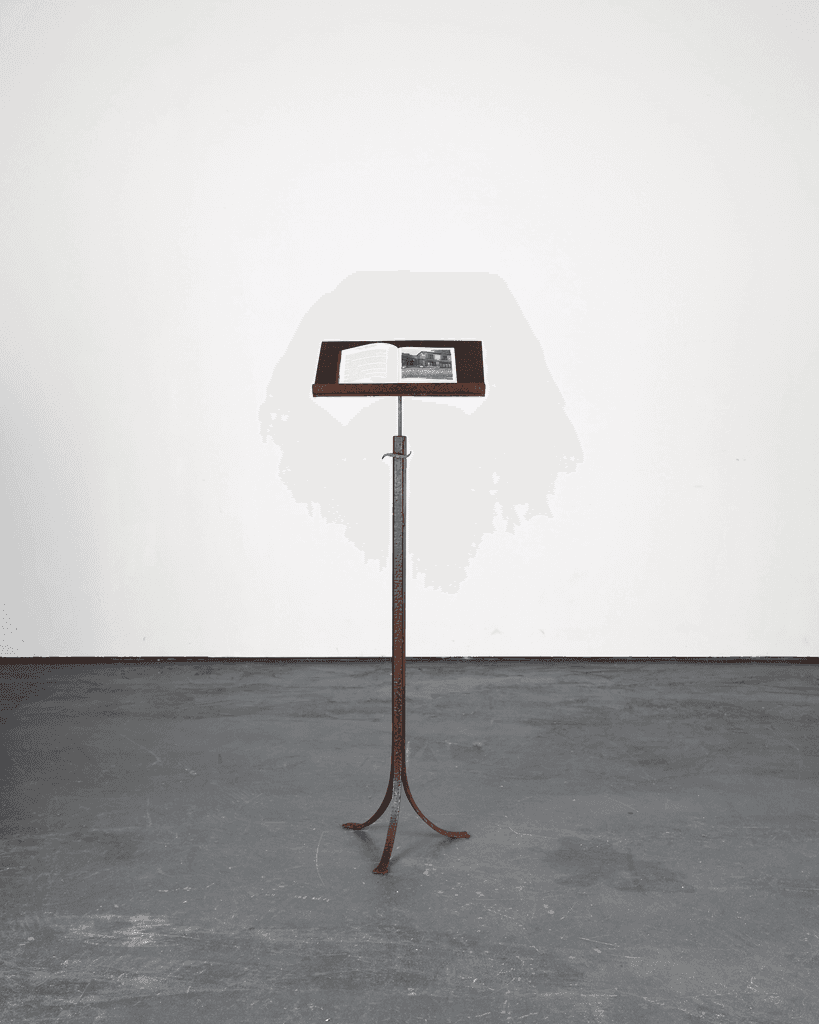French C.1930s Forged Iron Host/Music Stand