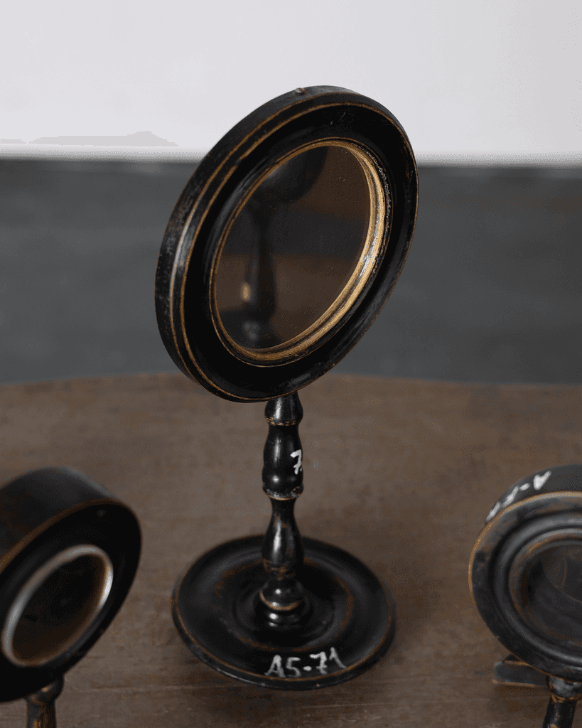 Collection Of Early 20th C. Czech Mirrors & Scientific Instruments