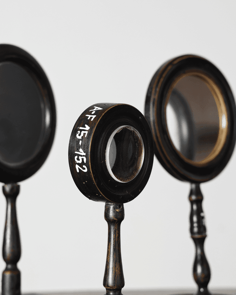 Collection Of Early 20th C. Czech Mirrors & Scientific Instruments