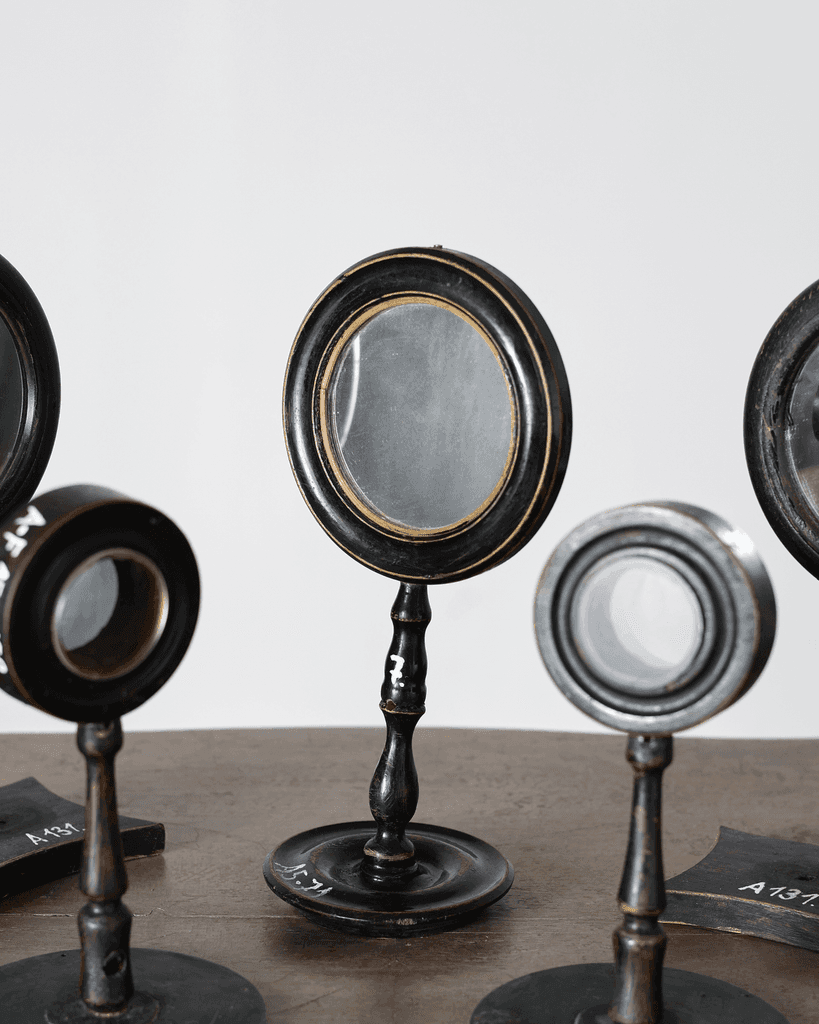 Collection Of Early 20th C. Czech Mirrors & Scientific Instruments