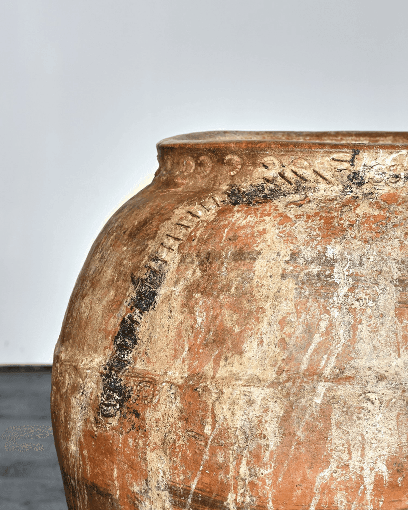 XL 18th C. Calanda Vessel/Pot