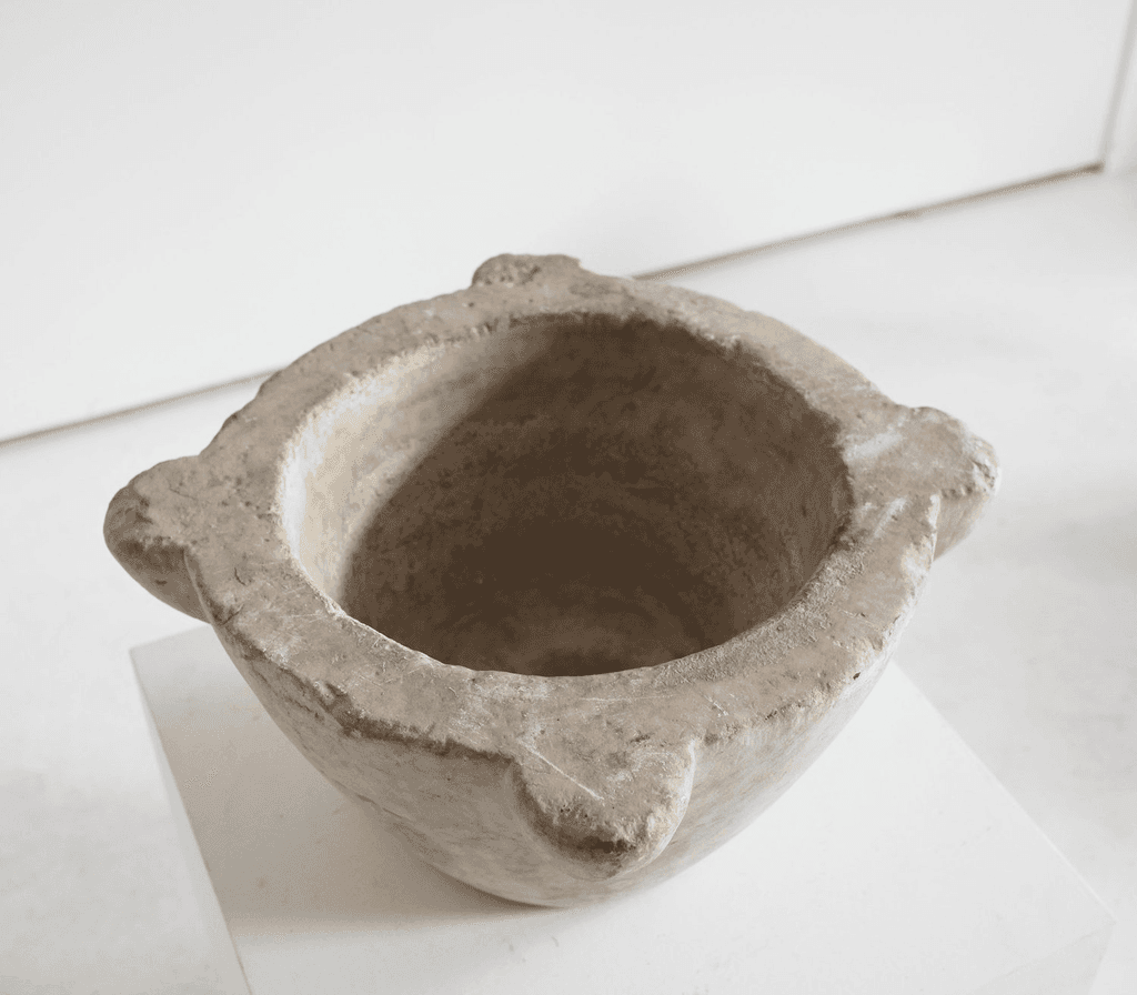 Huge 18Th C. Spanish Marble Mortar