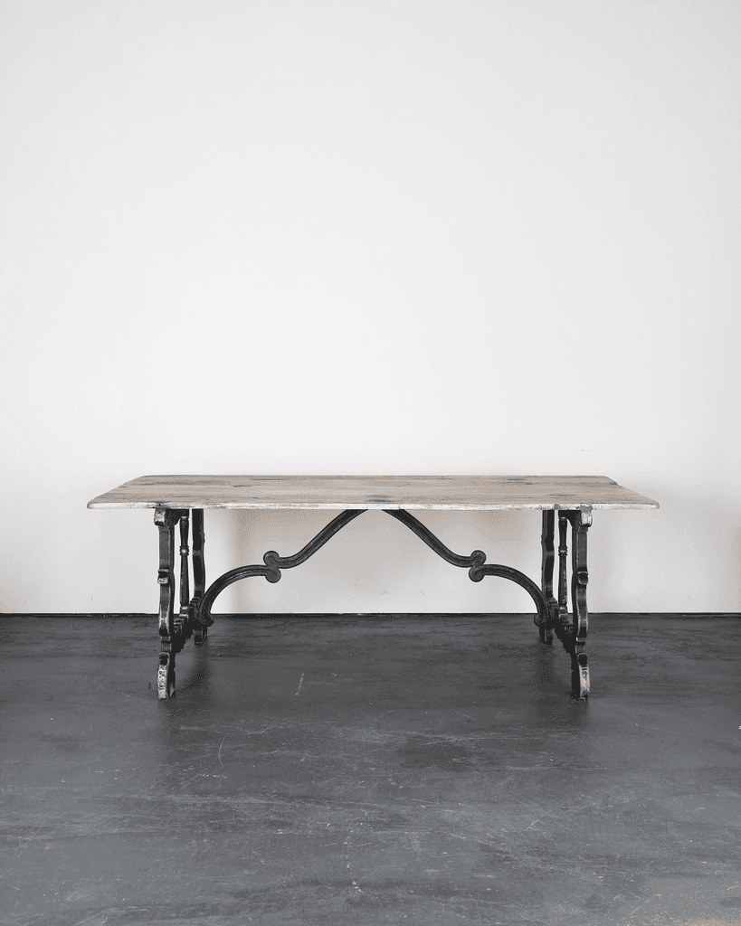 Exceptional XL Walnut Spanish Dinning Table