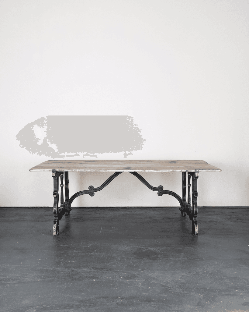 Exceptional XL Walnut Spanish Dinning Table