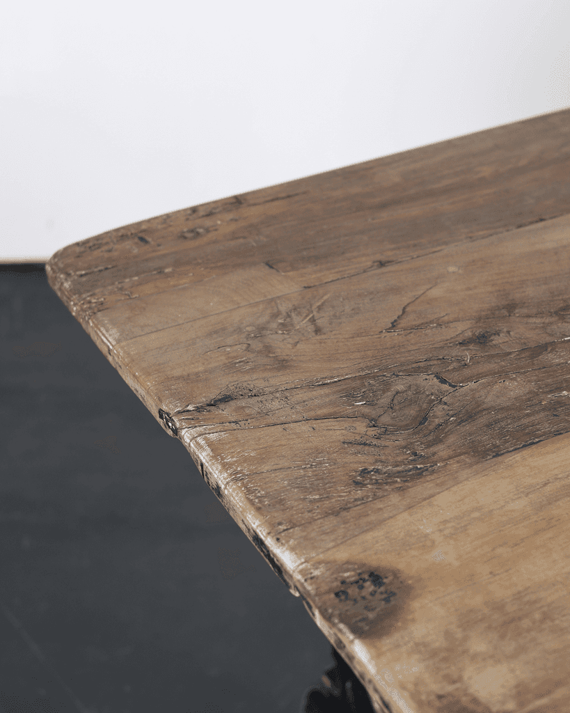 Exceptional XL Walnut Spanish Dinning Table
