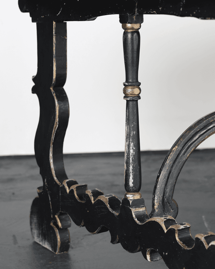 Exceptional XL Walnut Spanish Dinning Table