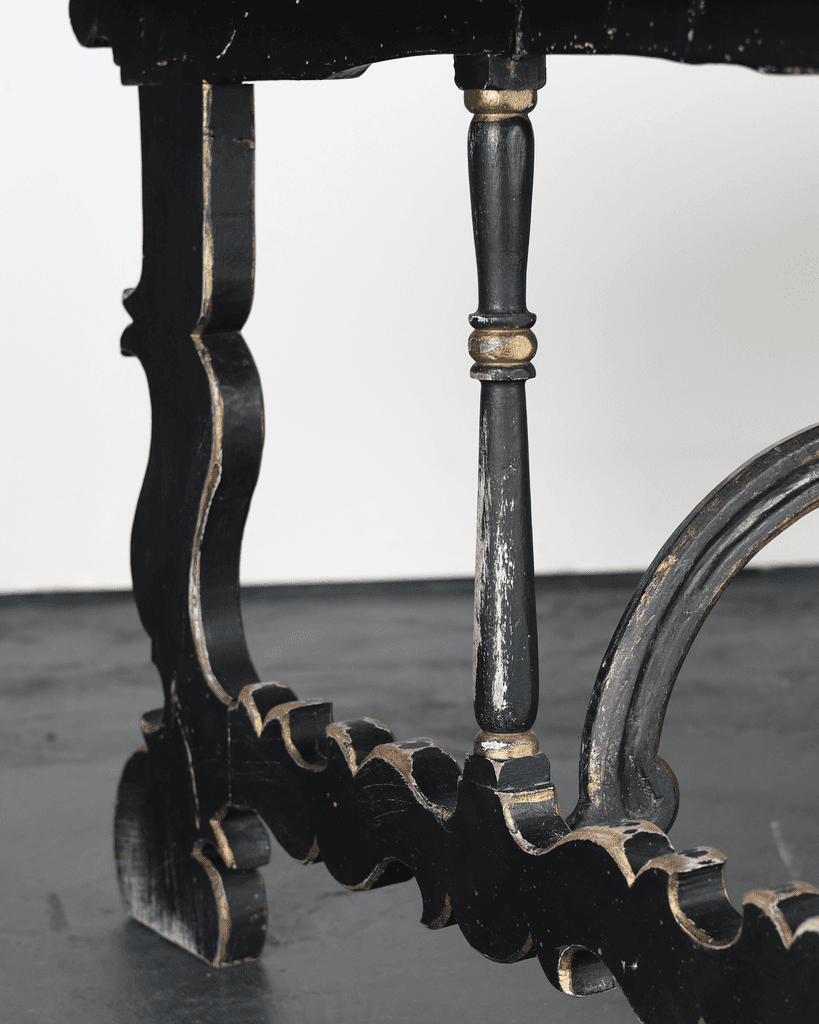 Exceptional XL Walnut Spanish Dinning Table