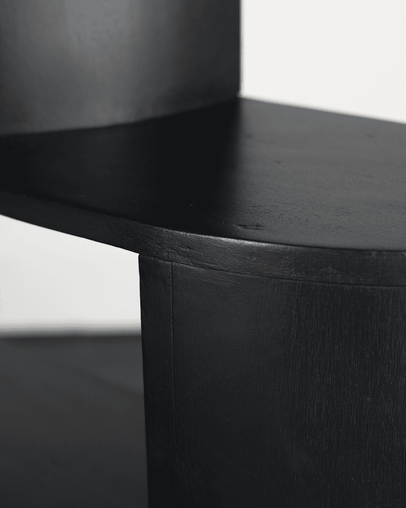 Unique British Modernist/Deco C.1930s Ebonised Shelving System