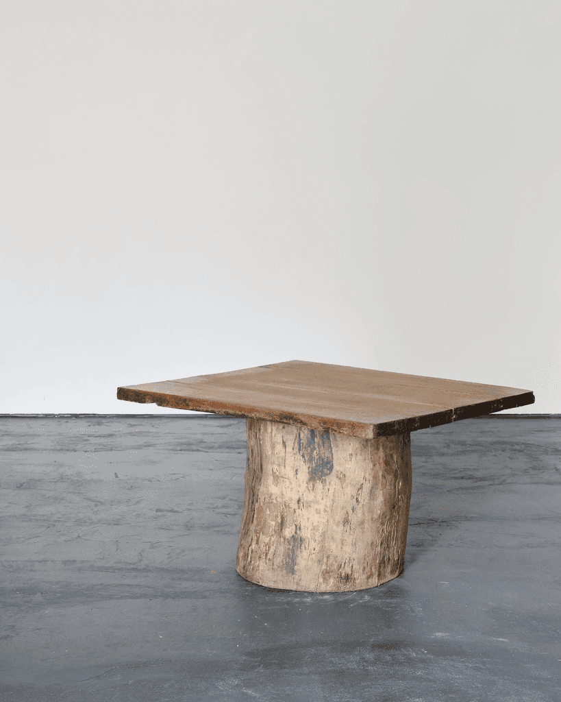 Large Dug Out Japanese Cedar Coffee/Sofa Table (6)