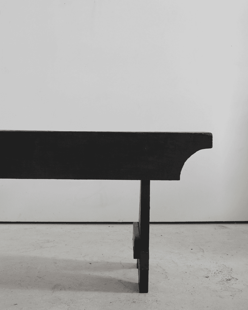 Early 19Th C. Catalan Charred Chestnut Console Table