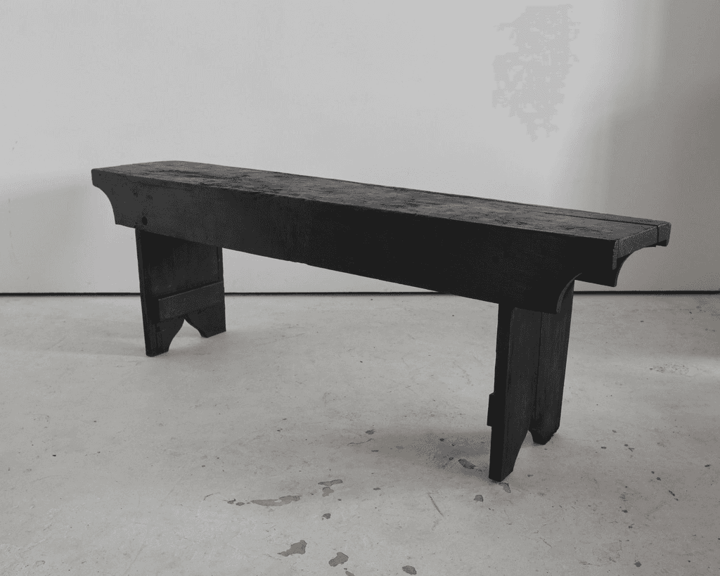 Early 19Th C. Catalan Charred Chestnut Console Table