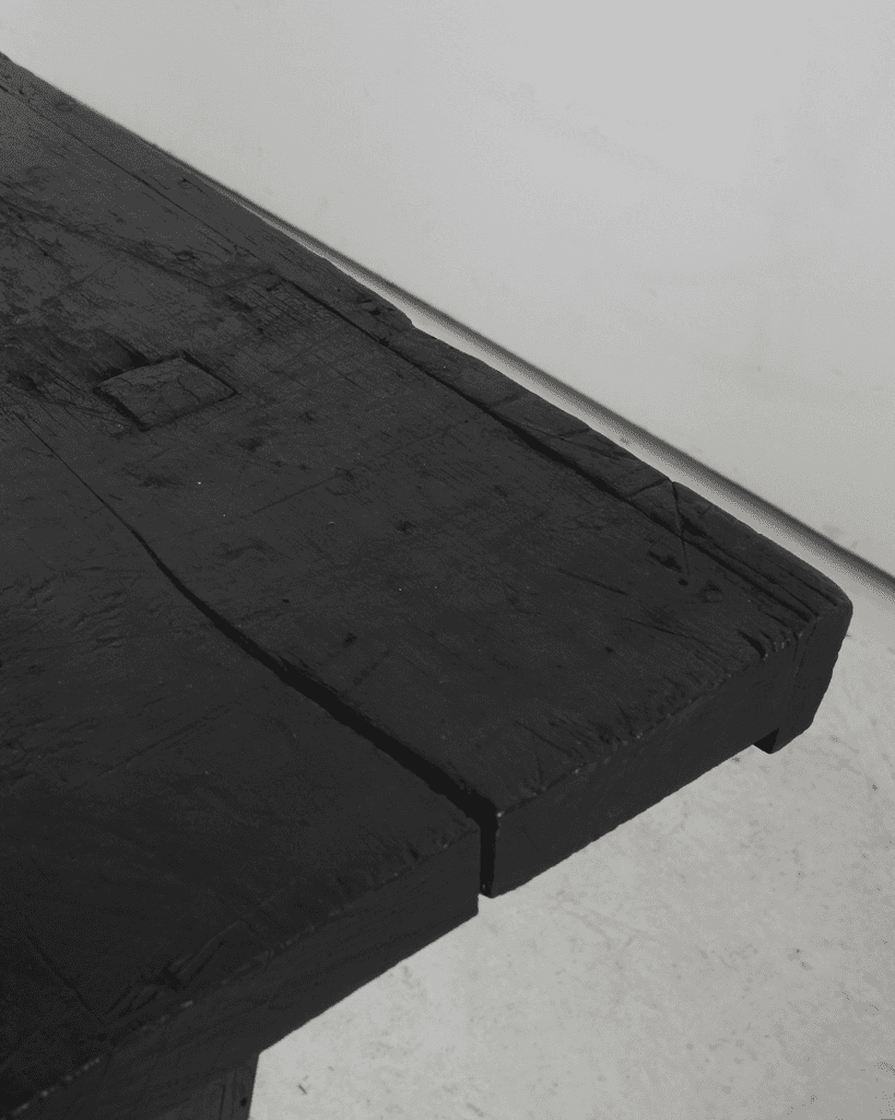 Early 19Th C. Catalan Charred Chestnut Console Table
