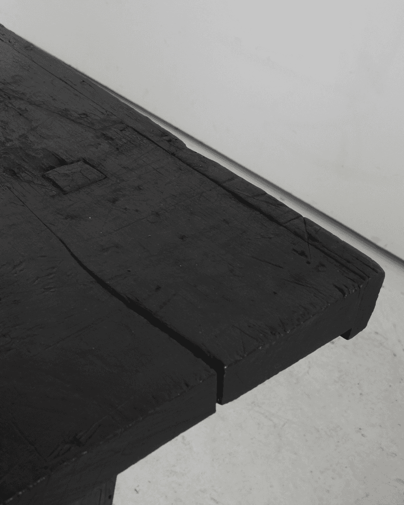 Early 19Th C. Catalan Charred Chestnut Console Table