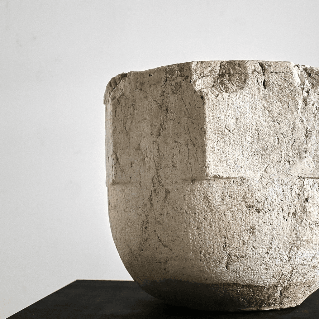 Monumental 17th C. Venetian Carved Stone Mortar