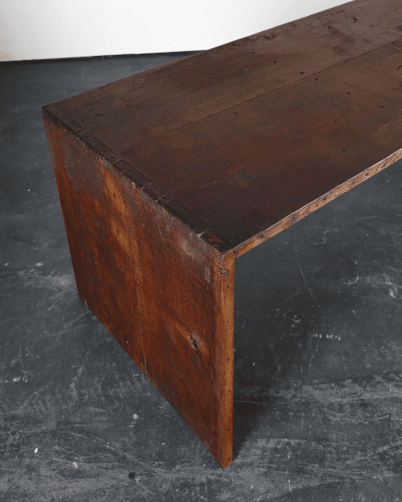 XL Primitive Dinning/Centre Table In 18th C. Portuguese Chestnut