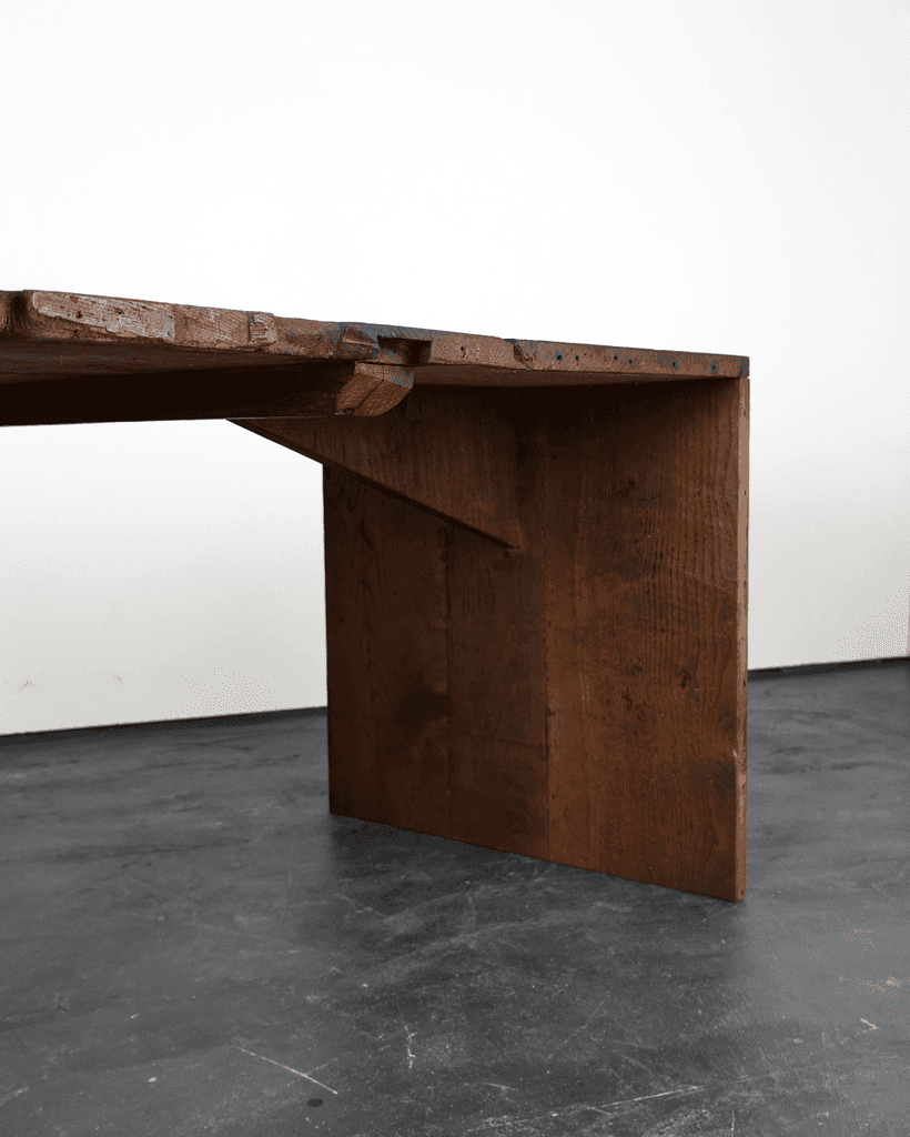 XL Primitive Dinning/Centre Table In 18th C. Portuguese Chestnut