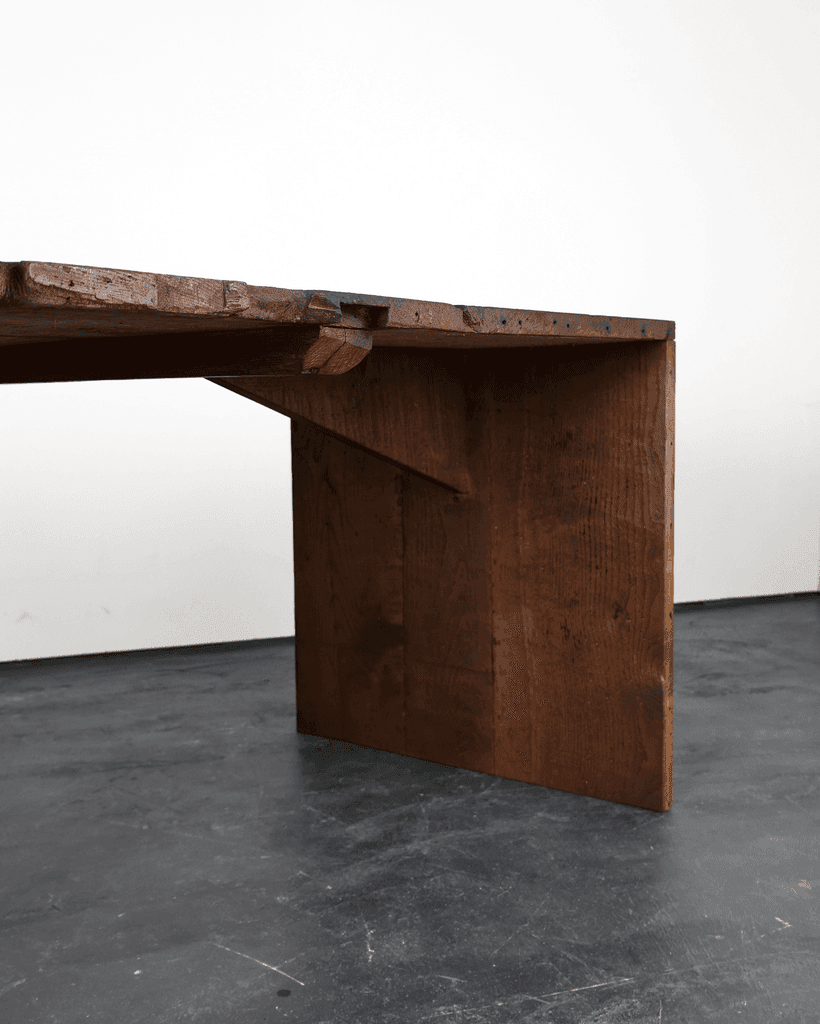 XL Primitive Dinning/Centre Table In 18th C. Portuguese Chestnut