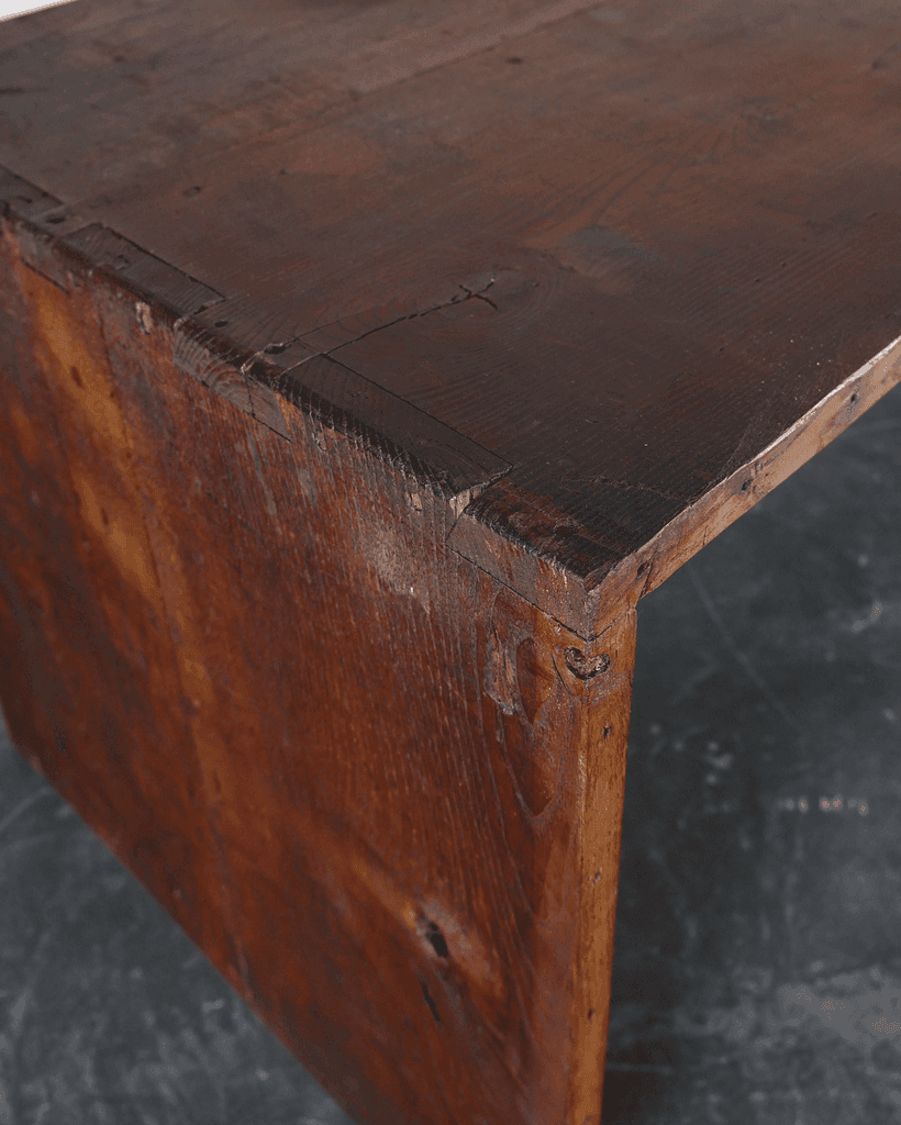 XL Primitive Dinning/Centre Table In 18th C. Portuguese Chestnut