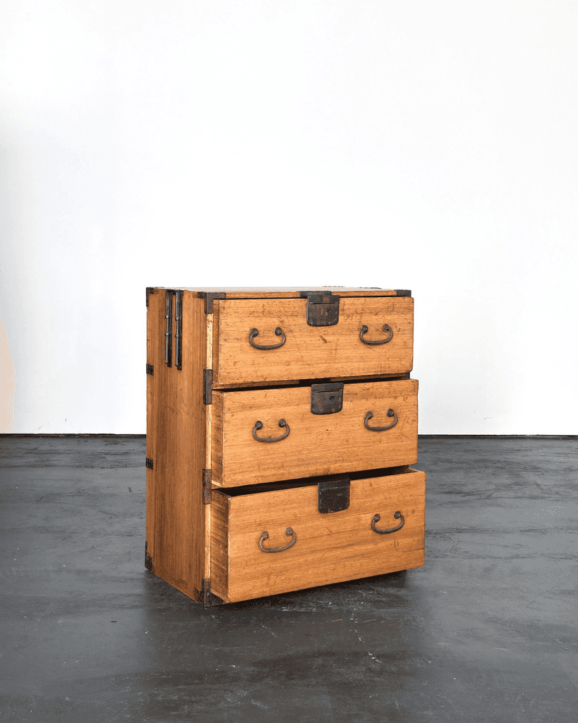 Meiji Period Tansu/Chest Of Drawers