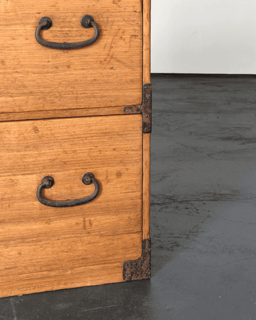 Meiji Period Tansu/Chest Of Drawers