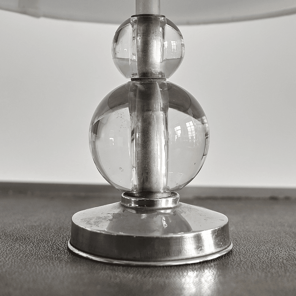 C.1930s Jacques Adnet Style Table Lamp