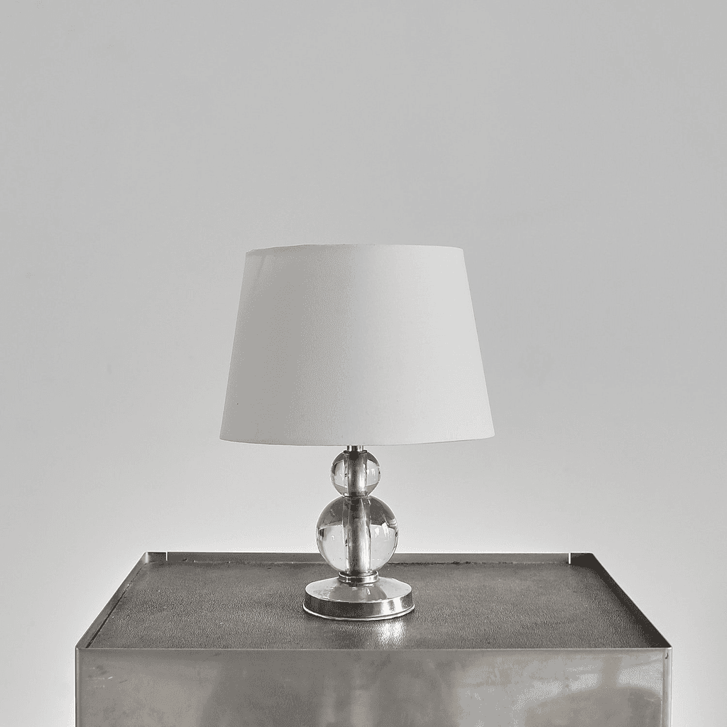 C.1930s Jacques Adnet Style Table Lamp
