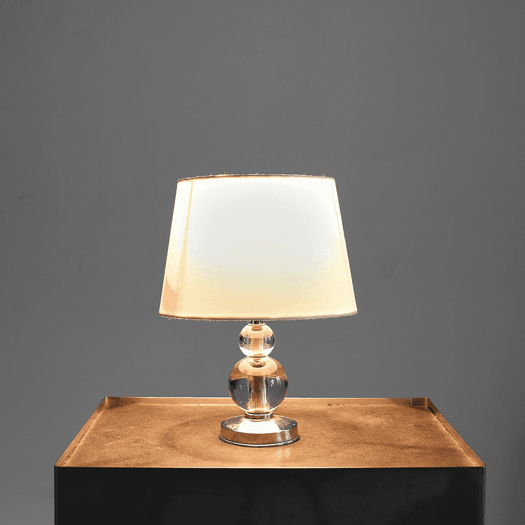 C.1930s Jacques Adnet Style Table Lamp