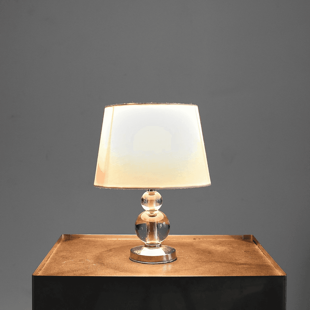 C.1930s Jacques Adnet Style Table Lamp