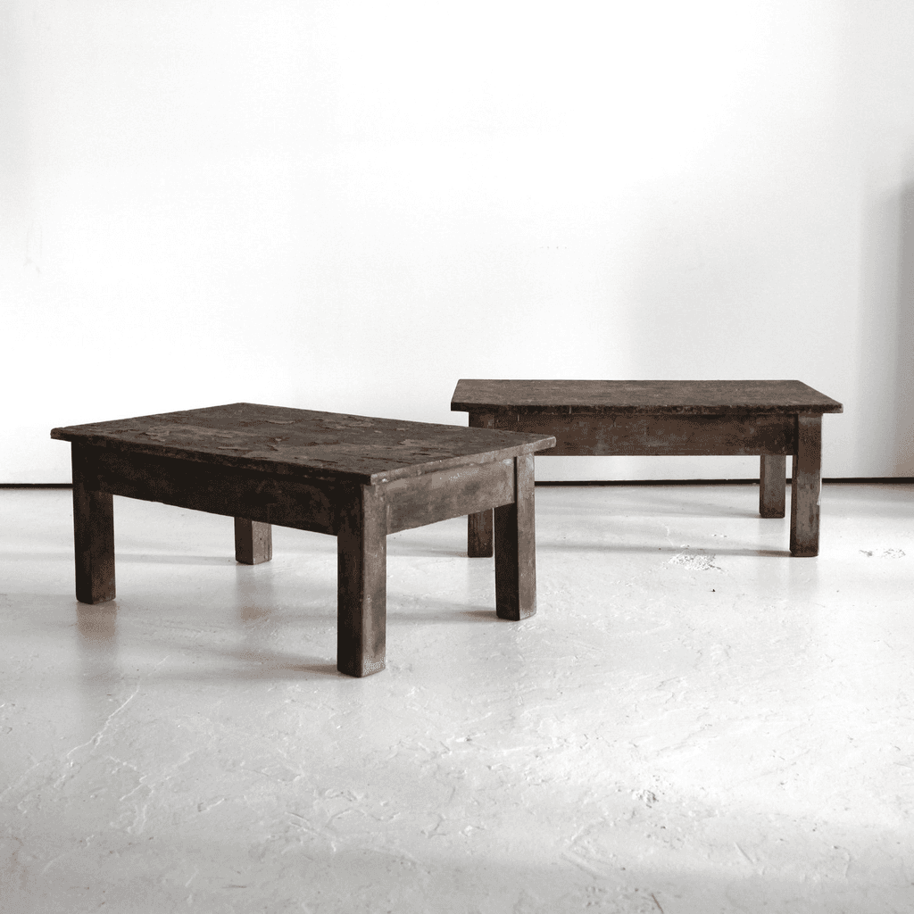 Matched Pair Of Early 20Th C. Portuguese Coffee Tables