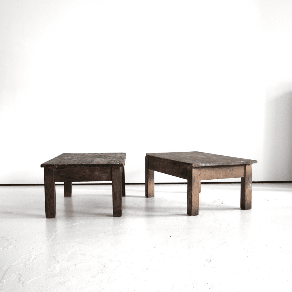 Matched Pair Of Early 20Th C. Portuguese Coffee Tables