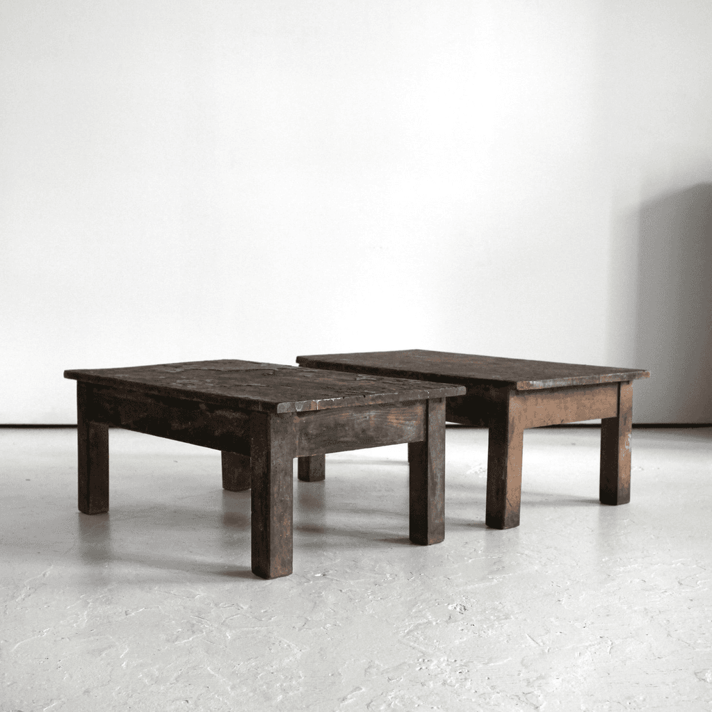 Matched Pair Of Early 20Th C. Portuguese Coffee Tables