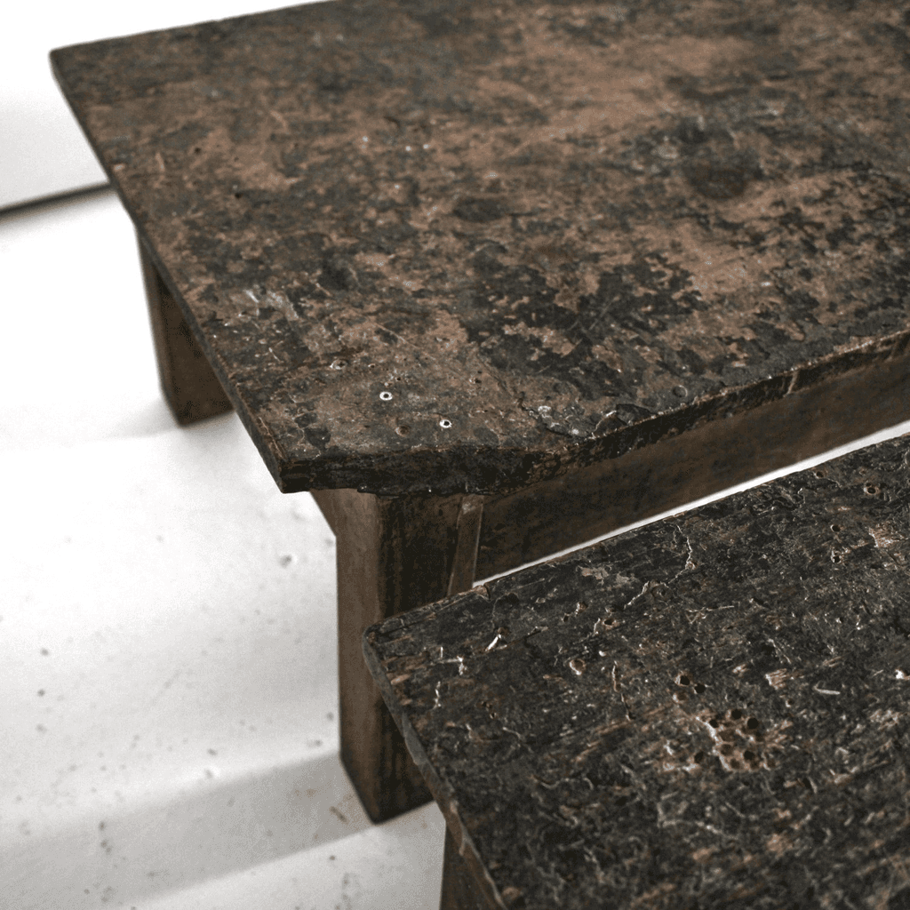 Matched Pair Of Early 20Th C. Portuguese Coffee Tables