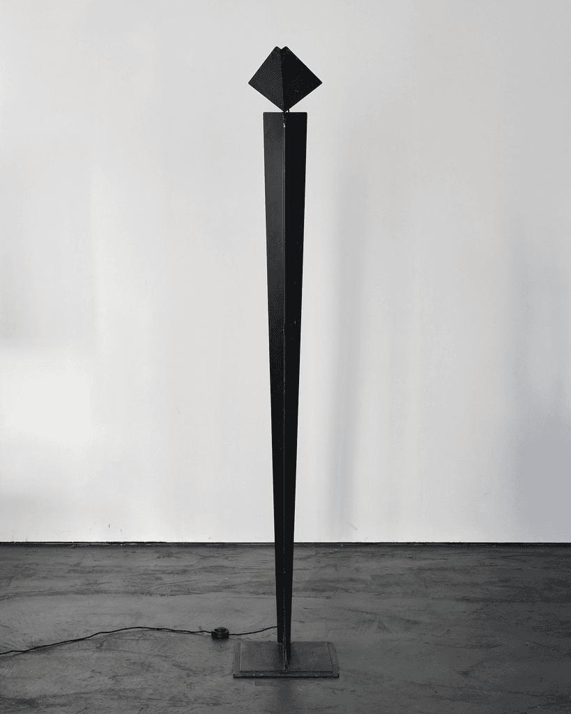 C. 1960s Italian Steel Standard Lamp/Up lighter